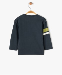 Tee-shirt manches longues en coton imprimé bébé garçon - LuluCastagnette[MISSING]